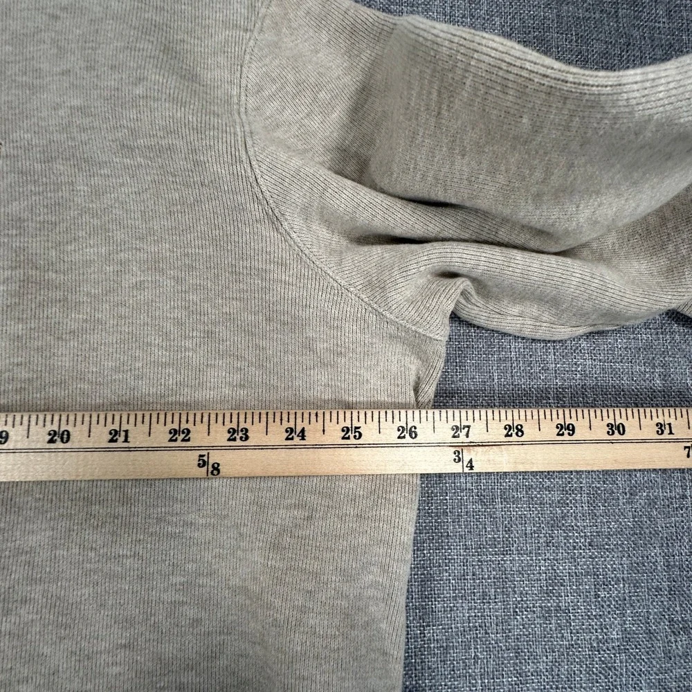 Polo Ralph Lauren Double Knit Mockneck Sweatshirt Men XL Relaxed Beige Pony Logo